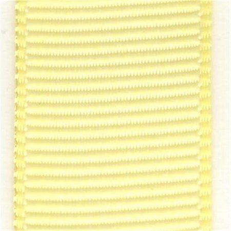 PAPILION Papilion R07420538061750YD 1.5 in. Grosgrain Ribbon 50 Yards - Baby Maize R07420538061750YD
